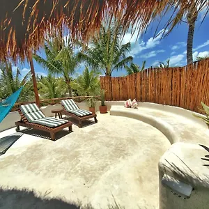 Сasa de vacaciones Casa Cacahuate Holbox-casa Entera Con Jardin-whole House With Garden